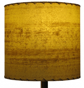 photo of mid-century modern 10" diameter lamp shade