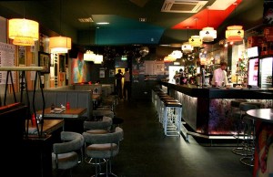 retro bar and lounge lighting