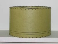 picture of green drum lamp shade