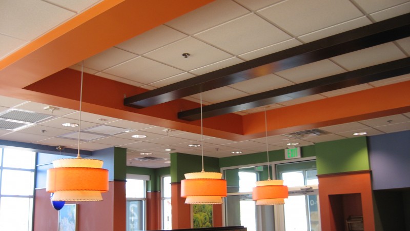 image of mod restaurant lighting