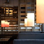 photo of modern restaurant lamps