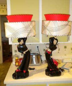 vintage 50s lamps