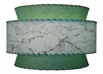 fiberglass retro lampshade, atomic style