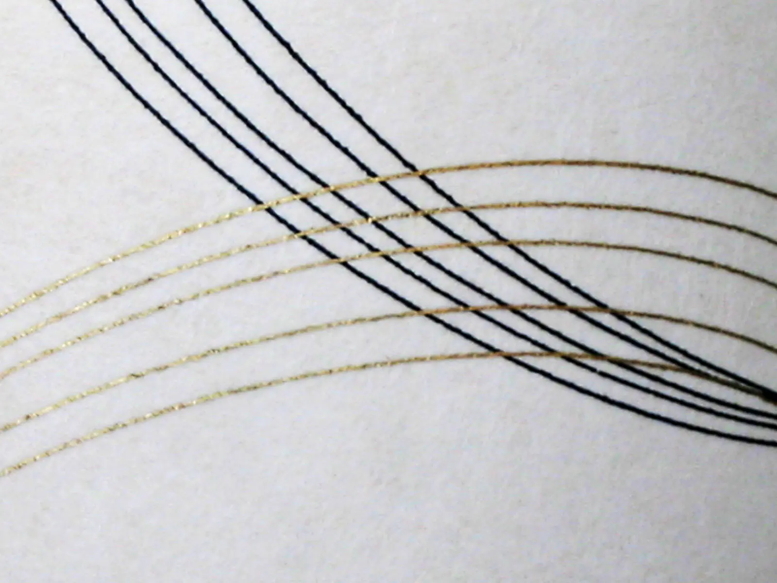 combo arc pattern detail hand painted