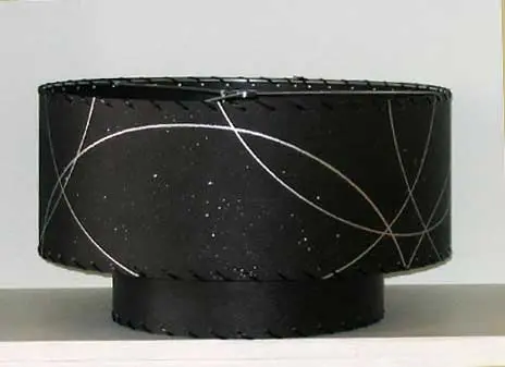 black lampshade mcm style