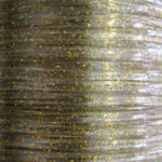 gold sparkle lanyard whipstitching